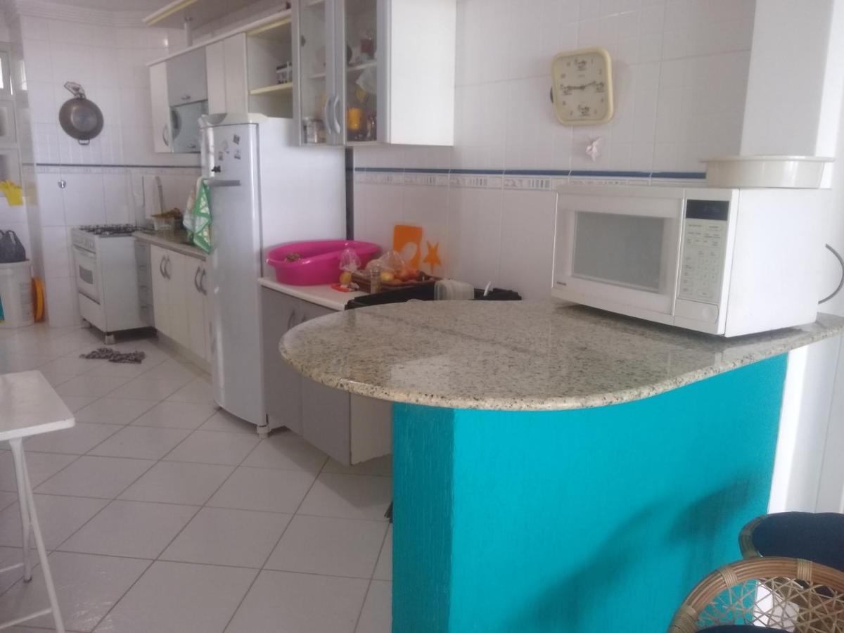 Apto Enorme Pe Na Areia, Vista Linda C/ Academia E Sauna Guaruja Ngoại thất bức ảnh