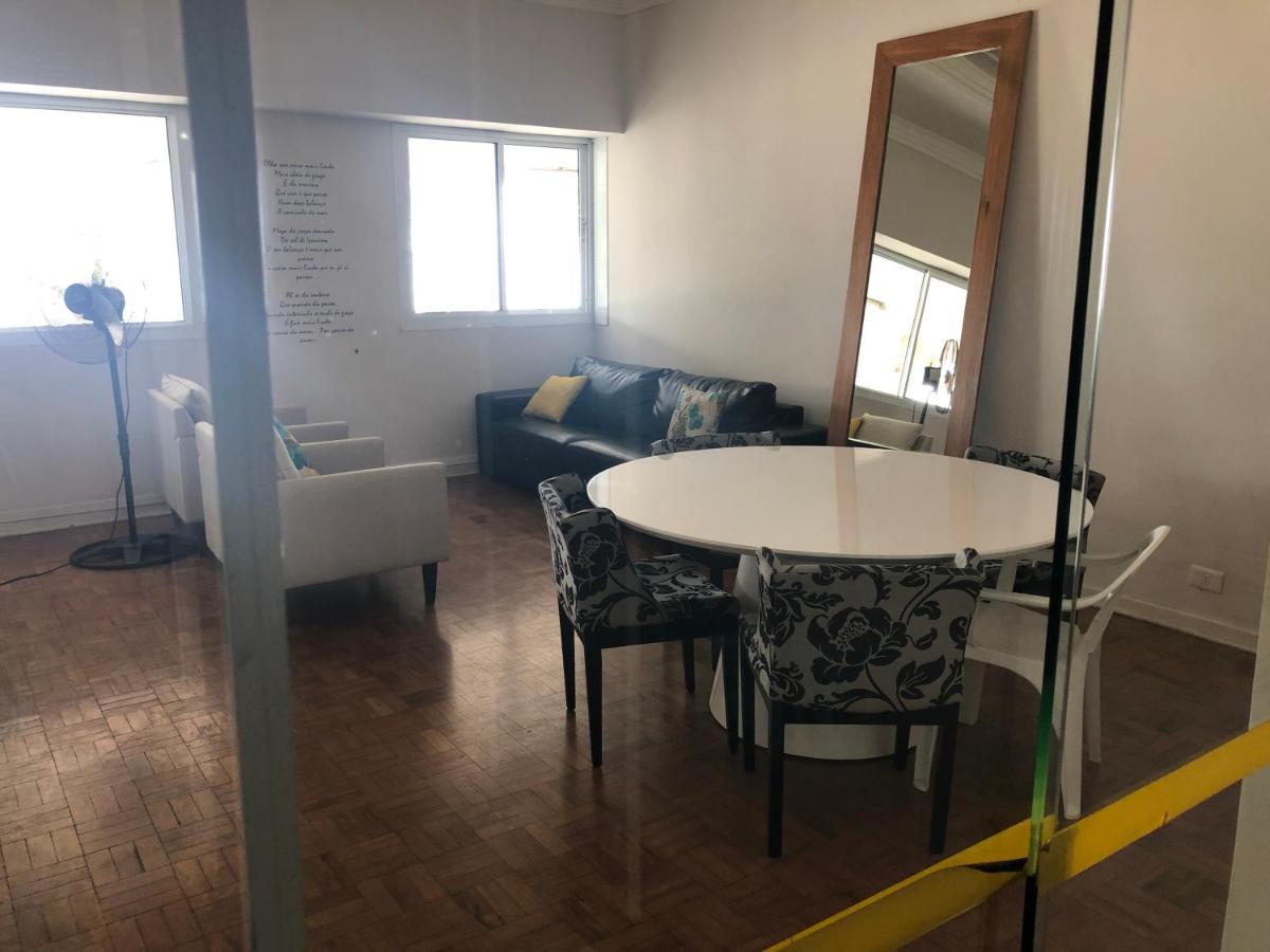 Apto Enorme Pe Na Areia, Vista Linda C/ Academia E Sauna Guaruja Ngoại thất bức ảnh