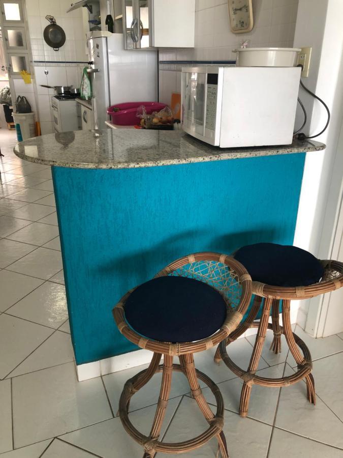 Apto Enorme Pe Na Areia, Vista Linda C/ Academia E Sauna Guaruja Ngoại thất bức ảnh